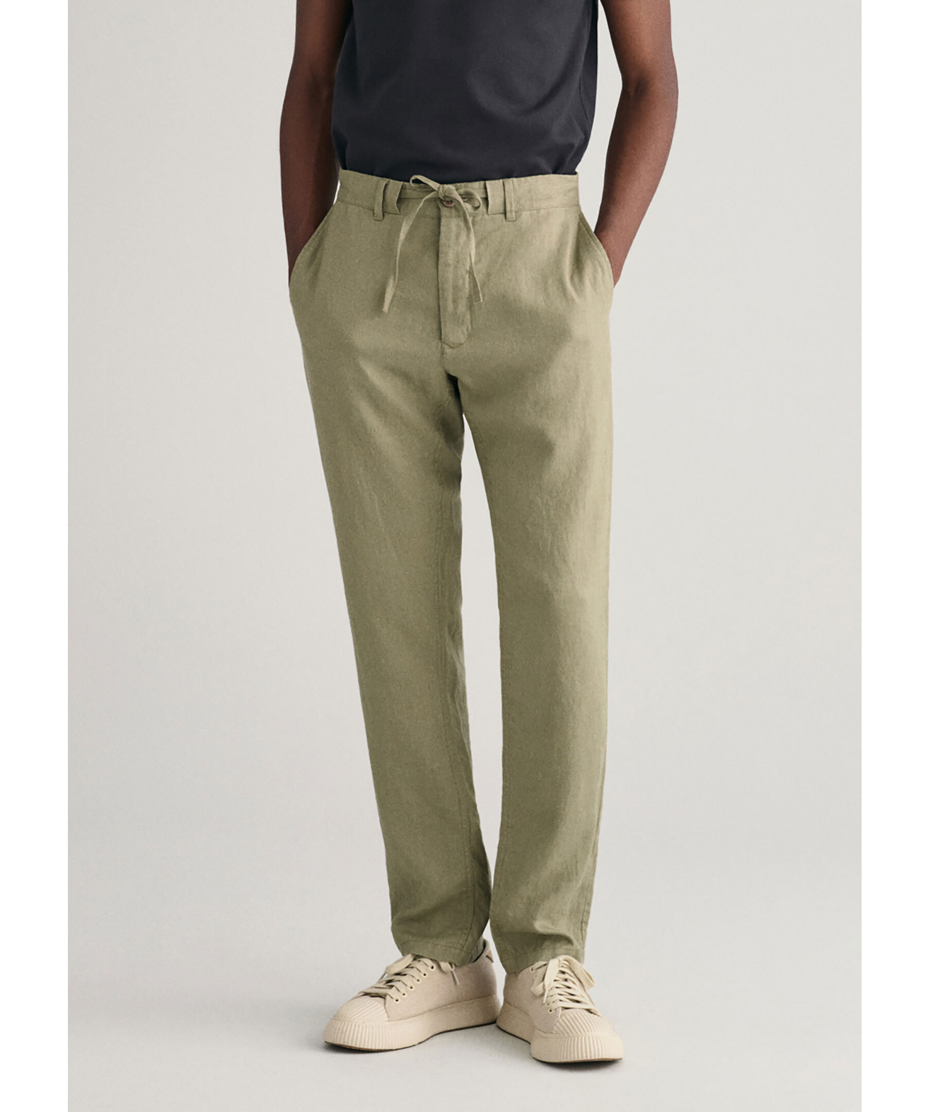 Relaxed linen ds pants