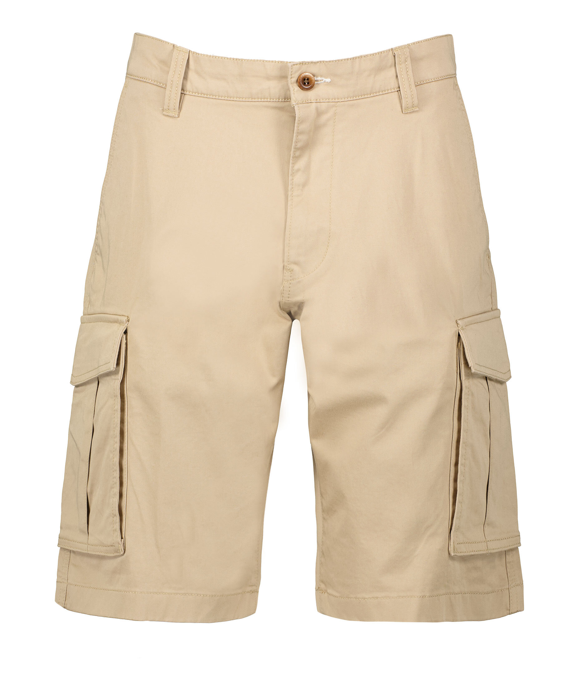 Relaxed twill cargo short