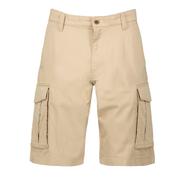 Relaxed twill cargo short